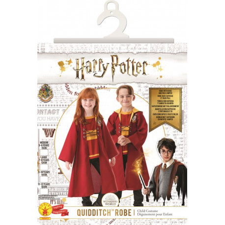 Déguisement Rubie's France Harry Potter Quidditch Top et Cape Taille 7-8 ans