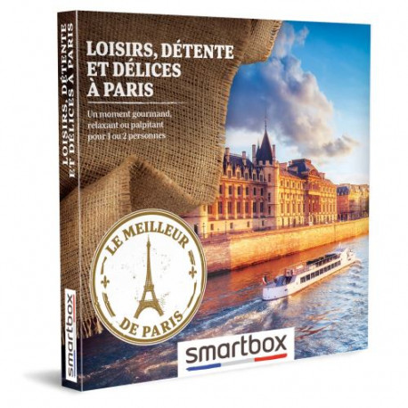 Coffret cadeau Smartbox Loisirs, détente et délices à Paris