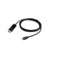 Câble DisplayPort vers USB Type C Erard 1 m Noir