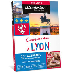 Coffret cadeau Wonderbox Coups de cœur à Lyon