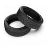 Pack 2 pneus pour trottinettes électriques Xiaomi Noir