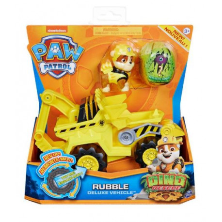 Véhicule et Figurine Pat Patrouille Ruben Dino Rescue