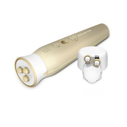 Appareil de massage Rowenta Lift Contour My Beauty Routine LV7030F0 240 V Or et Blanc