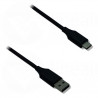 Câble USB Type C vers USB Type A Lineaire pour PC 1 m Noir