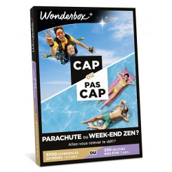 Coffret cadeau Wonderbox Parachute ou week-end zen ?