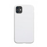 Coque en silicone On Earz Mobile Gear pour Iphone 11 Blanc