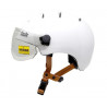 Casque de vélo urbain avec visière Kask 4 aérations Taille L Avorio