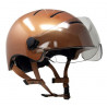 Casque de vélo urbain avec visière Kask 4 aérations Taille L Marron