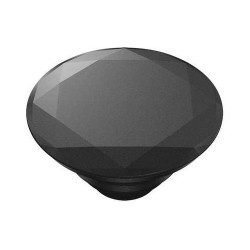 Support téléphone Popsockets Grip Noir diamant métallique