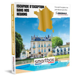Coffret cadeau Smartbox Escapade d'exception dans nos régions