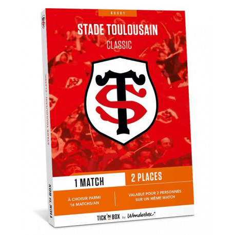 Coffret cadeau Wonderbox Stade Toulousain Classic Fnac