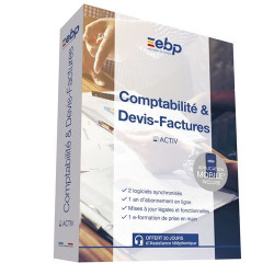 Logiciel Ebp Comptabilité et devis-factures Activ