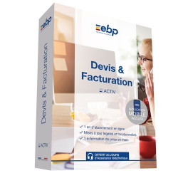 Logiciel Ebp Devis et facturation Activ