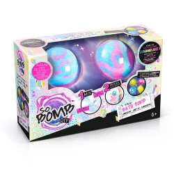 Jeu créatif So Bomb Diy 2 Bombes de Bain Lumineuses