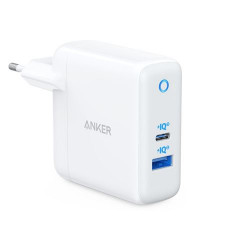 Chargeur de voyage Anker PowerPort Atom III USB A/USB C Blanc