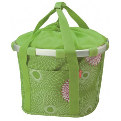 Panier KlickFix Bikebasket Vert citron cristal