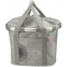 Panier KlickFix Bikebasket Gris clair cristal