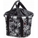 Panier KlickFix Bikebasket Fleur Noir