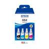 Pack de Cartouche d'encre Epson Ecotank 664 4 couleurs