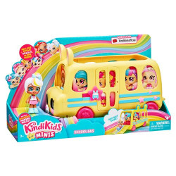 Set Kindi Kids bus et 1 mini poupée 9 cm