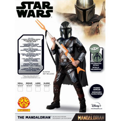 Déguisement classique Star Wars The Mandalorian Taille S