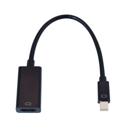 Adaptateur Mini DisplayPort vers HDMI Temium 20 cm Noir