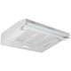 Hotte visiere OCEANIC OCEAHC180W8 60 cm - Blanc
