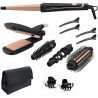 ROWENTA CF4231F0 Infinite Looks Multistyler, Fer a lisser boucler gaufrer les cheveux, Revetement céramique, 14 accessoires,P…