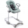 BEABA, Transat Up&Down III,Transat Réglable en Hauteur, Pour Bébé et Enfants, 3 Positions d'Inclinaison, Leave