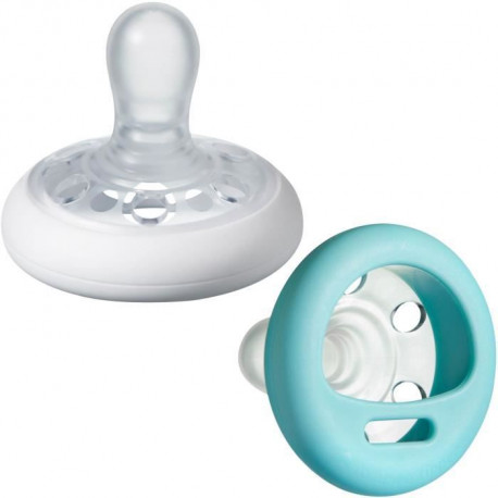 TOMMEE TIPPEE Sucette Closer To Nature - Forme Naturelle x2 0-6 mois