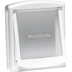 PetSafe Porte a 2 voies pour chiens 715 Petit 17,8 x 15,2 cm Blanc