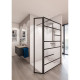 AURYS Paroi de douche en kit BALEARES ATELIER 10 - Verre Timeless 8 mm trempé by Saint-Gobain - L.100 cm x  H.198 cm