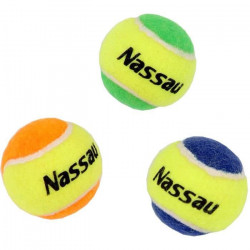 NASSAU 3 mini balles de tennis