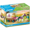PLAYMOBIL - 70998 - Carriole avec enfant et poney