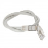 Câble RJ45 CONTINENTAL EDISON cat.6 blindé FTP 0m50