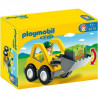 PLAYMOBIL 1.2.3. - 6775 - Chargeur Et Ouvrier