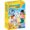 PLAYMOBIL 1.2.3 - 70404 - Cavaliere avec cheval