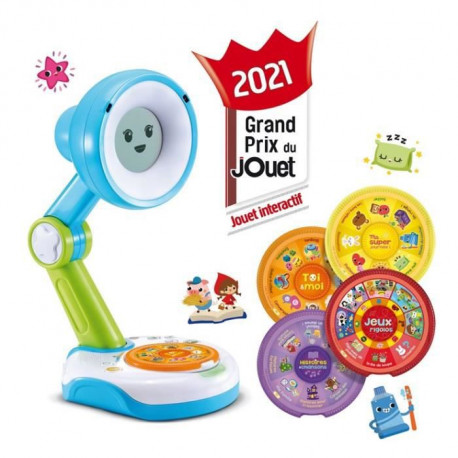 VTECH - Funny Sunny, Mon Compagnon Interactif Bleu