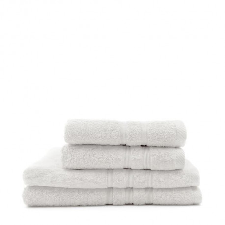 TODAY Lot de 2 Serviettes 50 x 100 cm + 2 Draps de bain 70 x 130 cm - 100% Coton - Chantilly TODAY