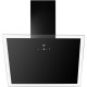 Hotte décorative murale CONTINENTAL EDISON CEH6052FULLB1 60 cm - Verre noir