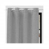 SOLEIL d'OCRE Rideau a oeillets occultant Eclipse - 135 x 250 cm - Gris