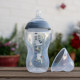 TOMMEE TIPPEE Biberon Closer to Nature, 340 ml, Ollie la Chouette