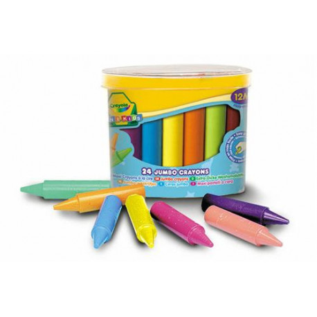 Set de 24 Crayons Jumbo Crayola Mini Kids
