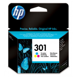 Cartouche d'encre HP 301 Cyan, Magenta, Jaune