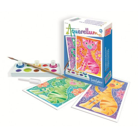 Sentosphère Aquarellum Mini Chats