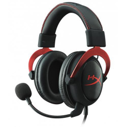 Casque Gaming HyperX Cloud II Noir et rouge