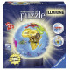Puzzle 3D 72 pièces Globe Illuminé Ravensburger