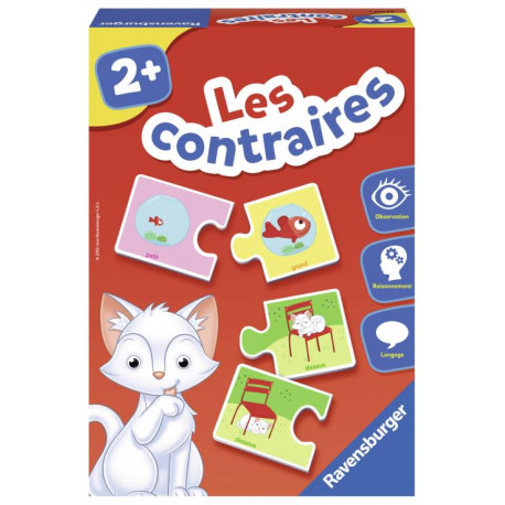 Cartes-Puzzles Ravensburger Les contraires