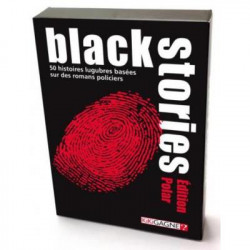 Jeu de réflexion Kikigagne Black Stories Edition Polar