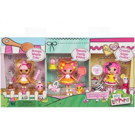 Mini Lalaloopsy Coffret Multiple - Sweets Fair - 3 ans et +